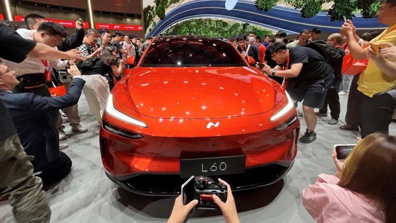 China's Nio unveils Tesla Model Y rival