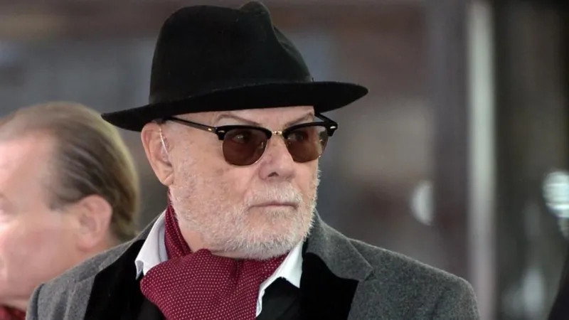 Gary Glitter, acusado de delitos sexuales históricos.