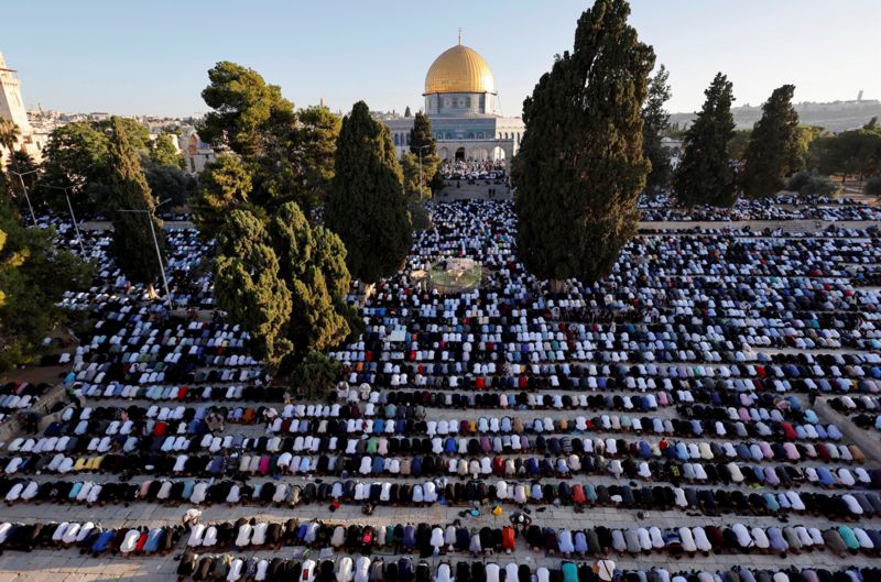 المسلمون يحتفلون بعيد الأضحى حول العالم - بالصور 161f6de0-158b-11ee-8cae-4785e93eadf1