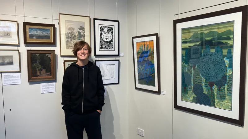 Los descendientes de Constable participan en una exposición familiar.