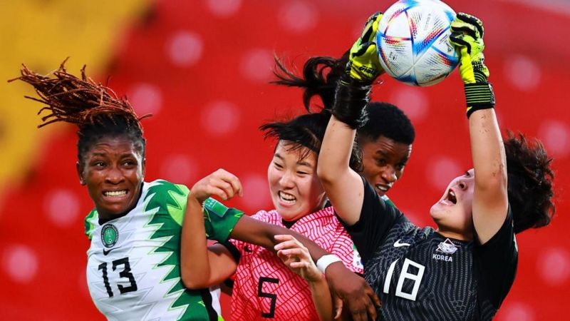 South Korea U 20 Vs Nigeria U 20 Falconets Qualify For Quarter Finals Ghana Lose Again Bbc