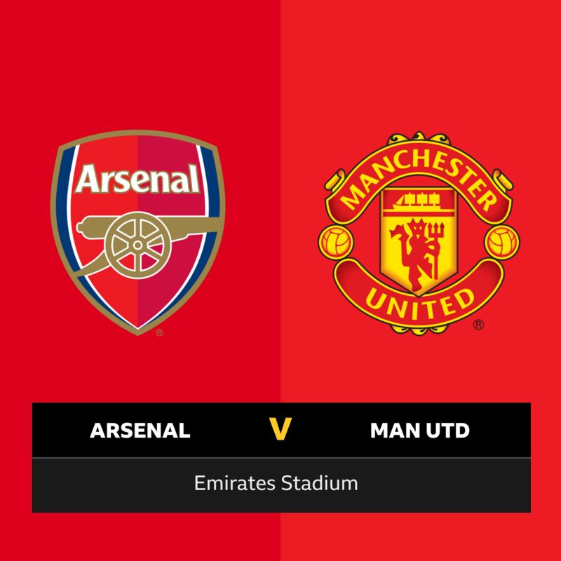 Follow Arsenal V Man Utd Live - BBC Sport