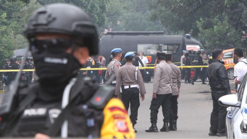 Ledakan Bom Bunuh Diri Di Polsek Astanaanyar Kota Bandung: Pelaku ...