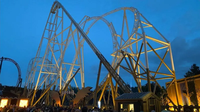 How UK's 'fastest' rollercoaster ground to halt within day of opening