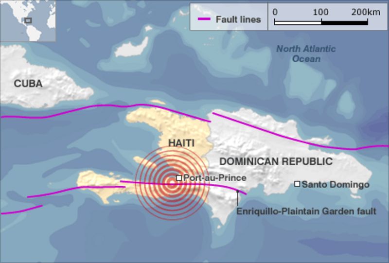 Haiti quake was caused by previously unknown fault - BBC News