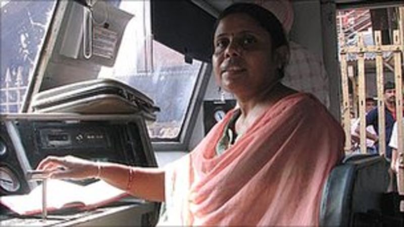 Tracking The Journey Of Mumbai S First Woman Train Driver Bbc News