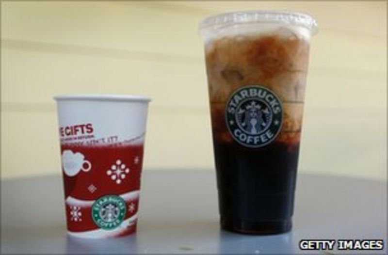 The Starbucks Trenta question How much coffee is OK? BBC News