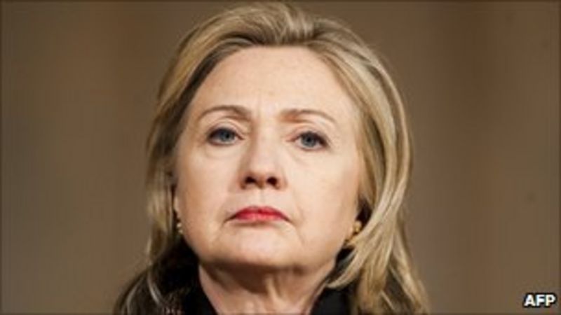 Hillary Clinton Libya May Become Democracy Or Face Civil War Bbc News