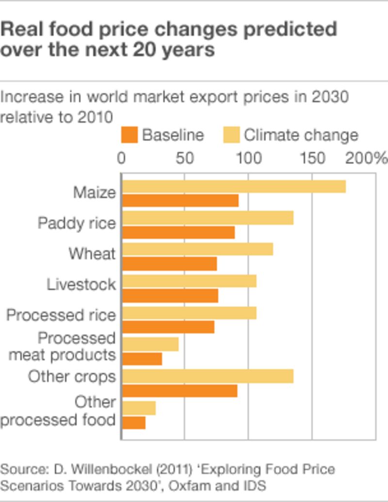 Rising food prices increase squeeze on poor Oxfam BBC News