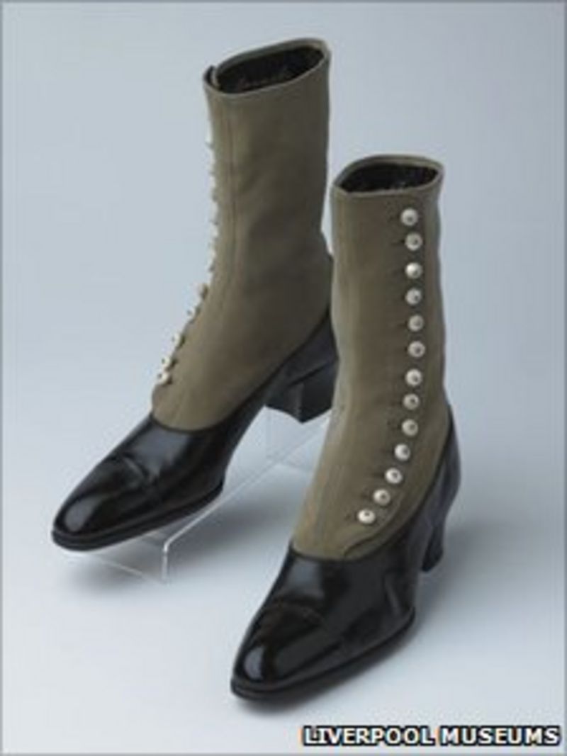 Queen Victoria's shoes on display in Wirral BBC News