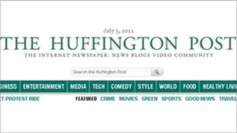 Huffington Post Launches Uk Edition Bbc News
