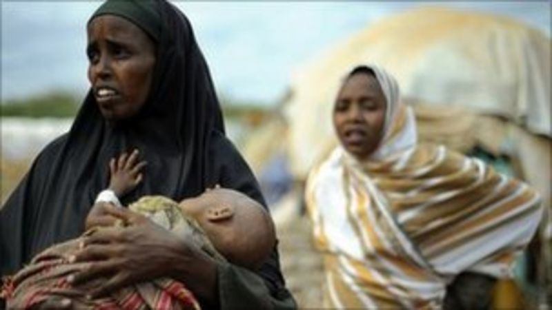 Aid reaches drought victims in Islamist area of Somalia - BBC News