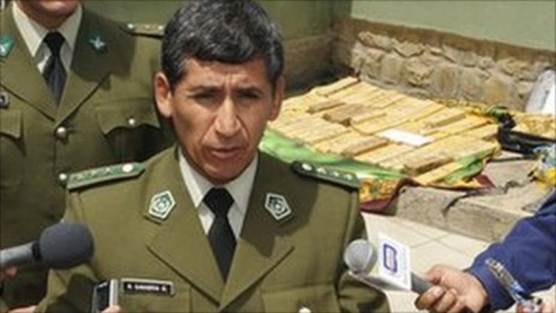 Bolivia Ex-drug Czar Gen Nina Arrested On Drugs Charges - BBC News