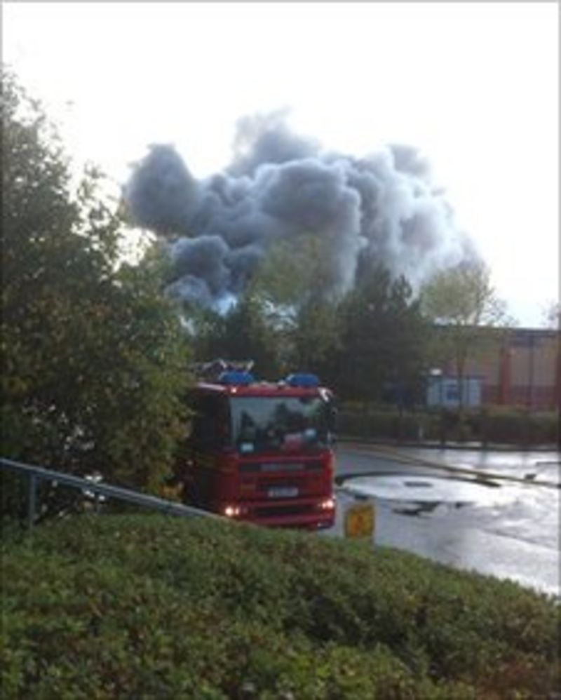 Dunelm Mill fire Crews called to Coventry retail park BBC News