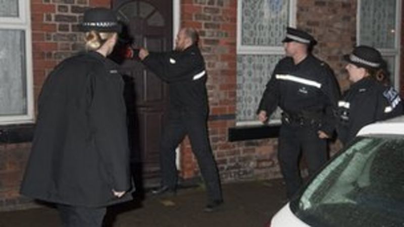 Nine Charged After Merseyside Police Dawn Drug Raid Bbc News