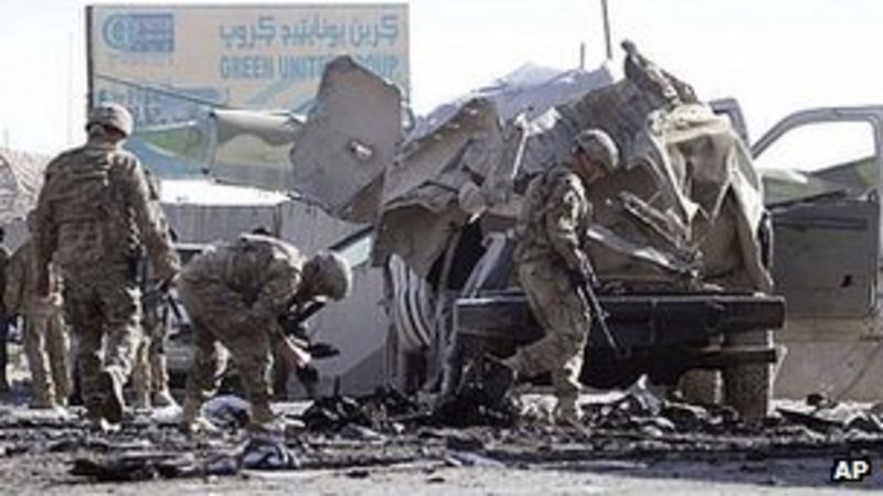 Afghan Suicide Attack Kills Seven At Kandahar Airport Bbc News 6508