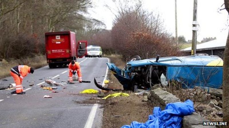 Van Driver Dies In Aberdeenshire Crash On A944 Near Westhill Bbc News 