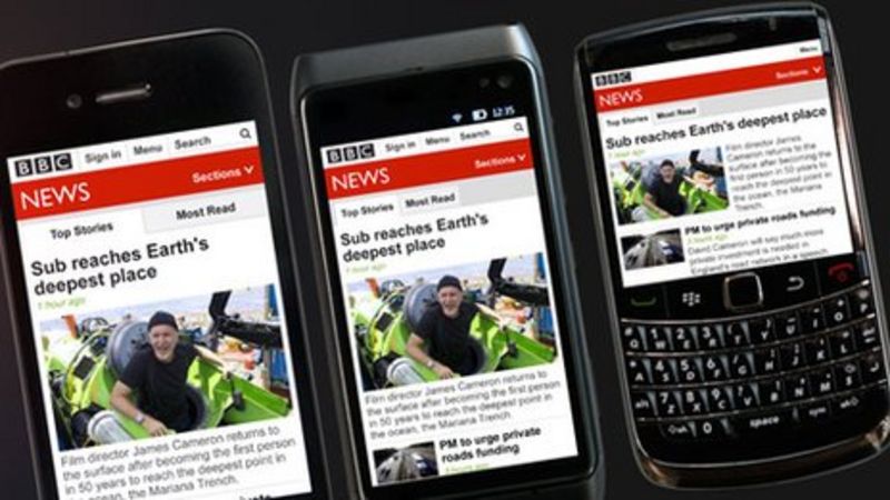 Get BBC News On Your Mobile - BBC News