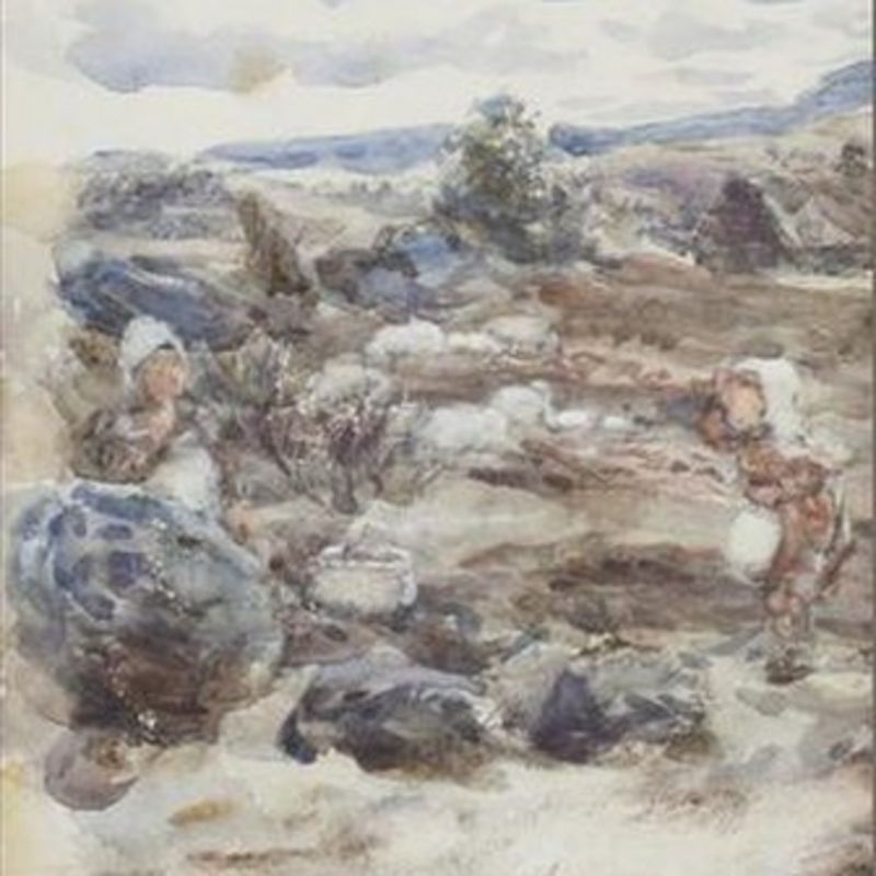 William McTaggart painting stolen from Perth framers BBC News