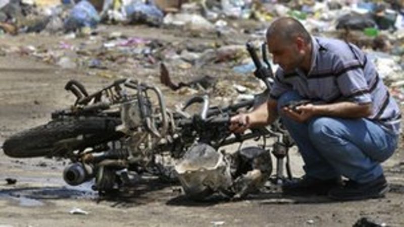 Hamas Fires Barrage Of Rockets Into Israel BBC News