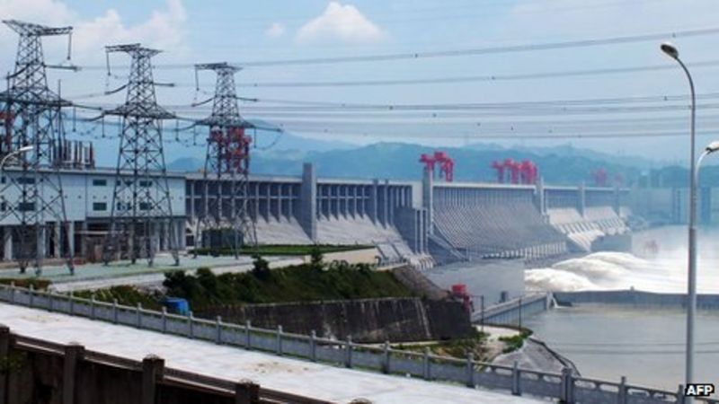 China's Three Gorges Dam reaches operating peak - BBC News