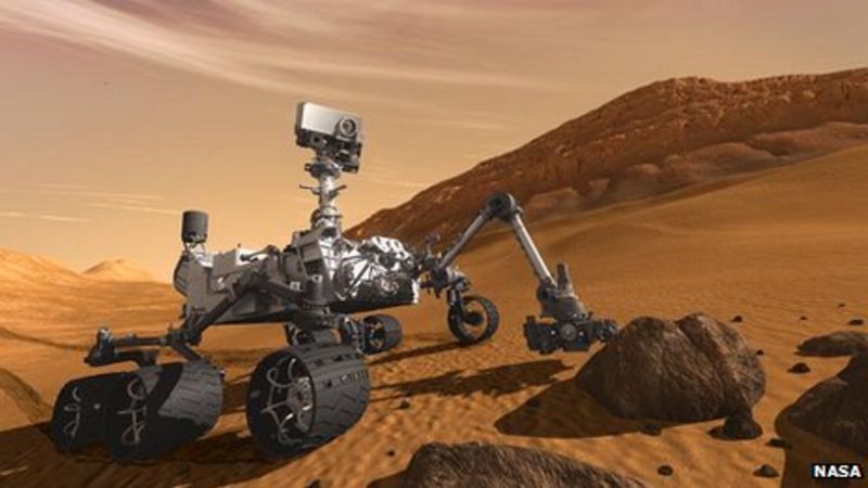 Nasa's Curiosity Rover On Course For Mars Landing - BBC News