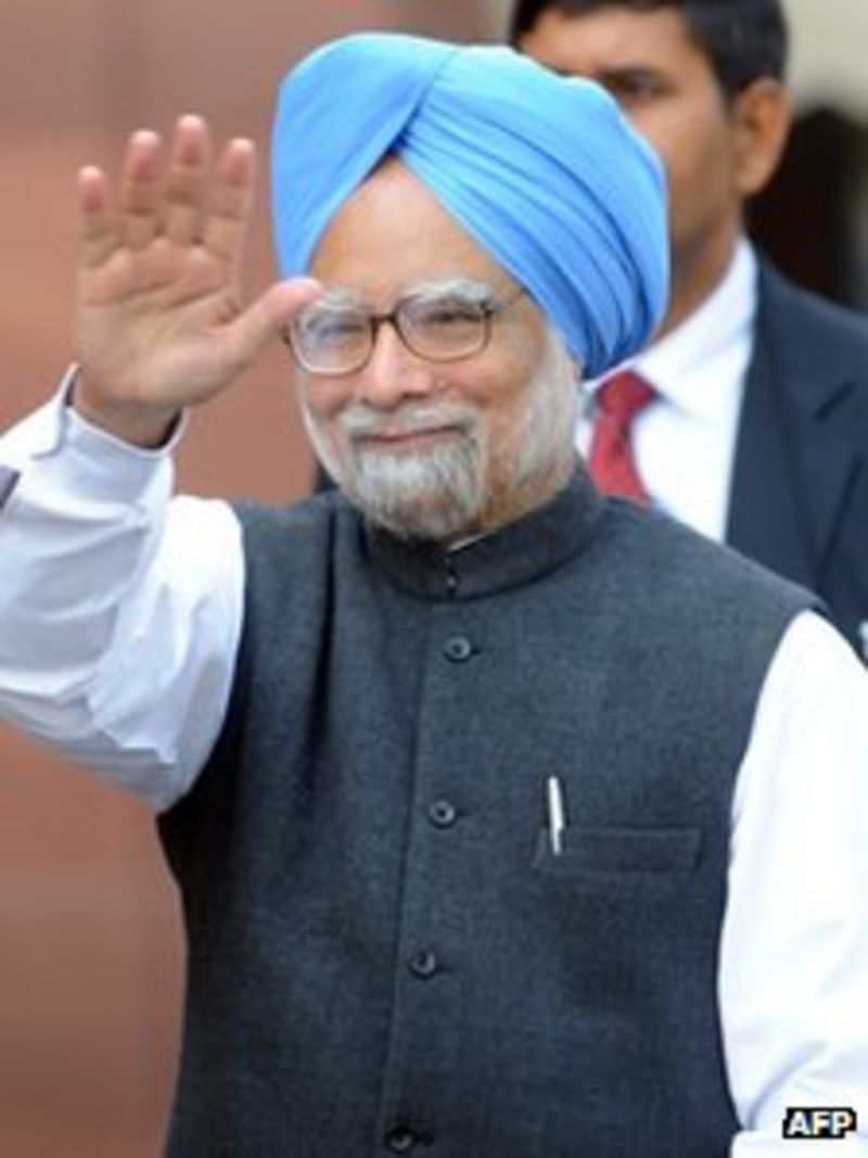 India Pm Singh Pledge Over Corruption Bbc News 