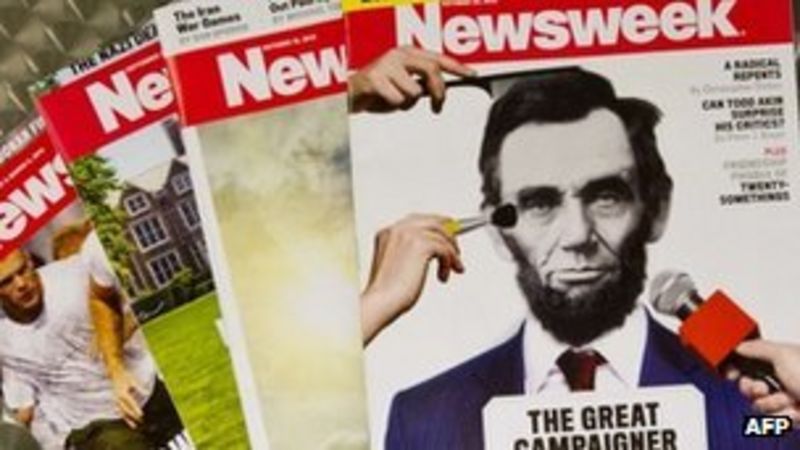 Newsweek Magazine Ends Print Edition To Go Online-only - BBC News