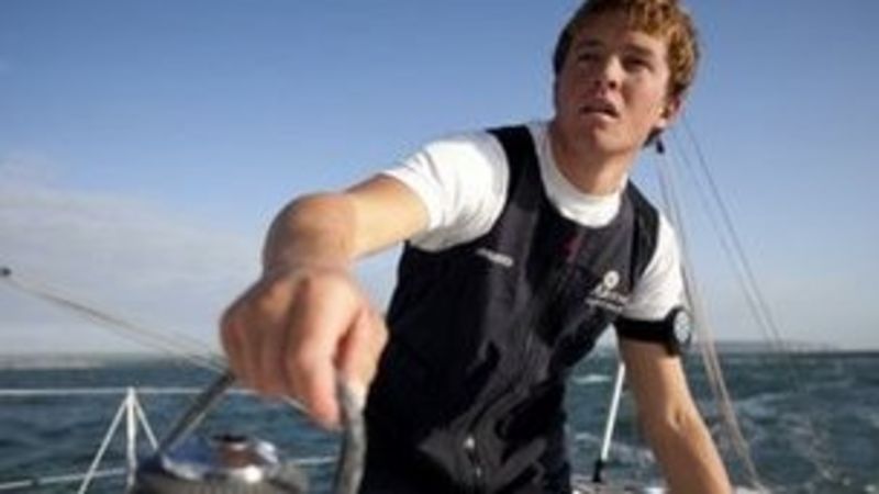 Sam Goodchild prepares for Solitaire du Figaro solo race - BBC News