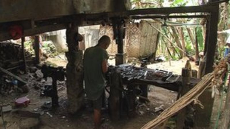 The Gunmakers Of The Philippines Bbc News