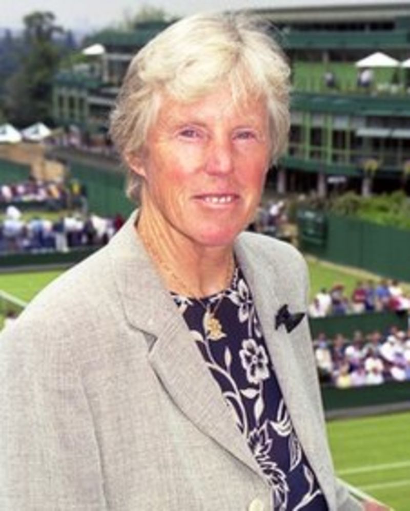 Edgbaston Priory Club tennis court named after Ann Jones BBC News