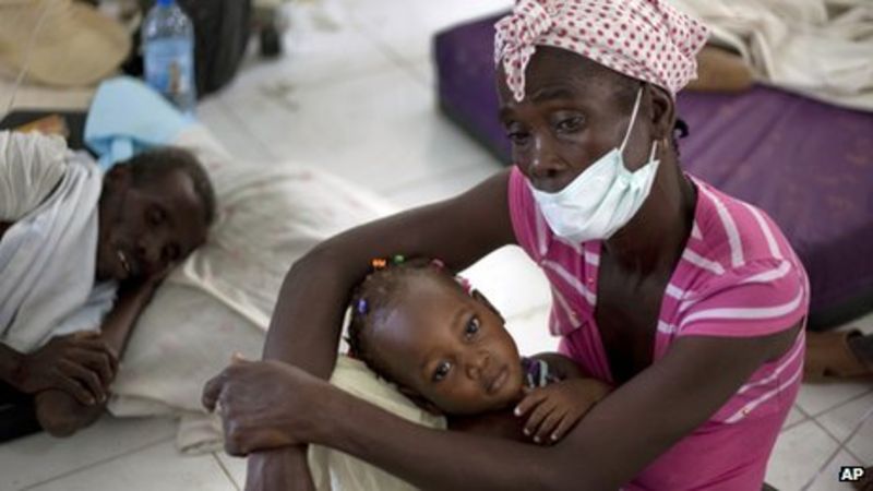 Haiti Cholera Victims Threaten To Sue The Un Bbc News