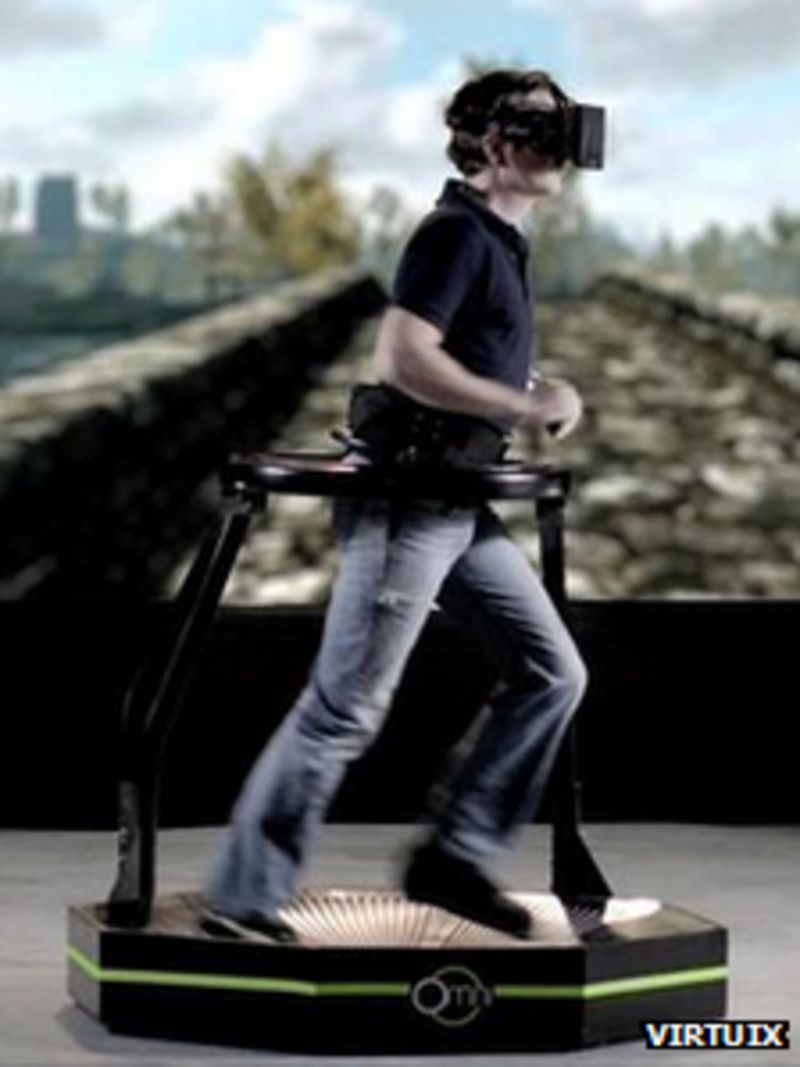 Omni virtual reality game controller secures Kickstarter cash BBC News