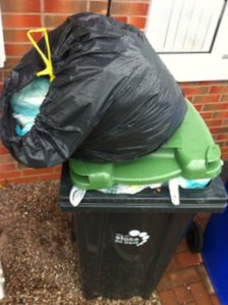 StokeonTrent bins not emptied for three weeks BBC News