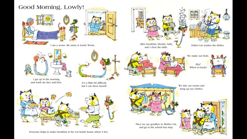 Richard Scarry's Lowly Worm returns - BBC News