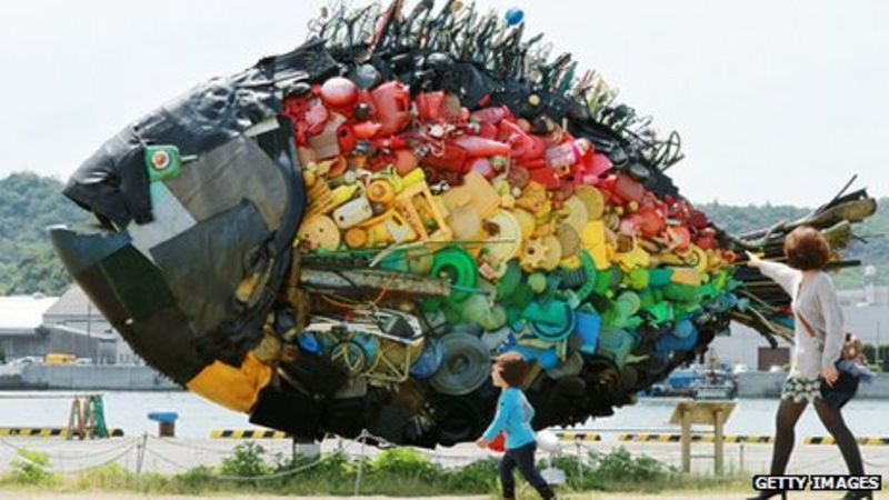 Plastic waste threatens lakes as well as oceans - BBC News