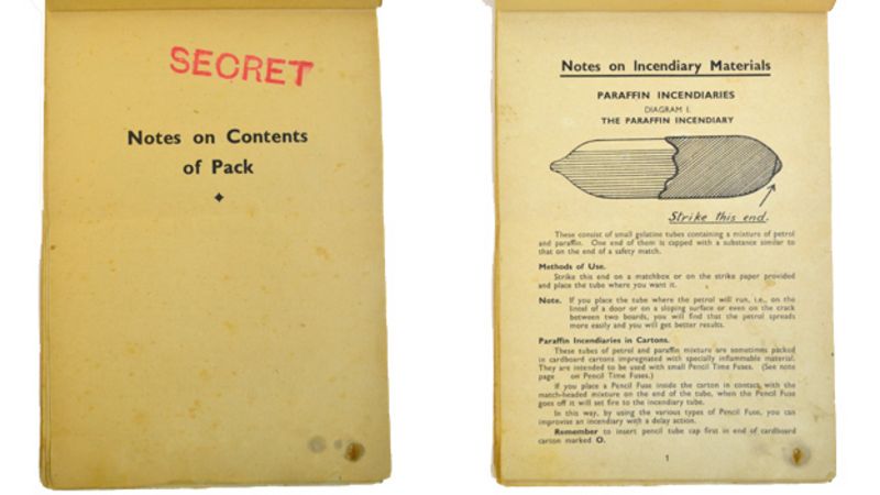 World War II: Bomb manual for Churchill #39 s #39 secret army #39 BBC News