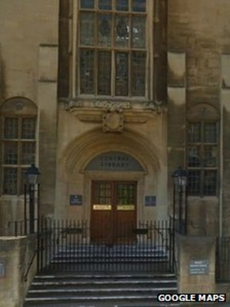 Bristol Central Library basement to school BBC News