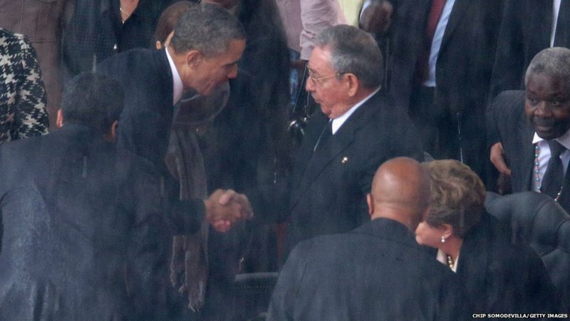 Nelson Mandela Memorial Service: In Pictures - BBC News