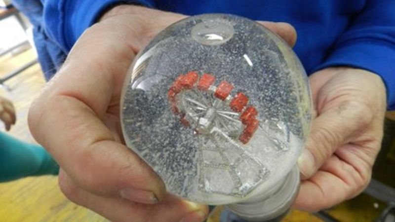 The family company that invented the snow globe - BBC News