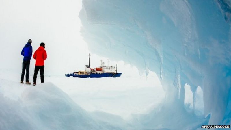 antarctica cruise bad weather