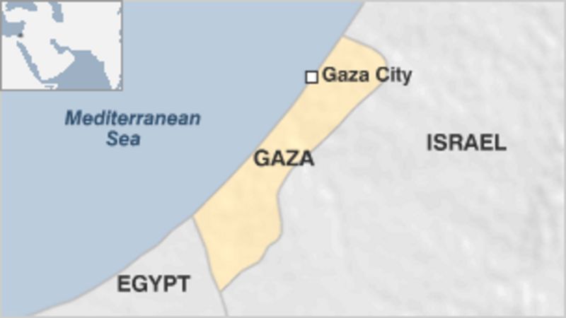 Two Militants Killed In Gaza Strip Air Strike Bbc News