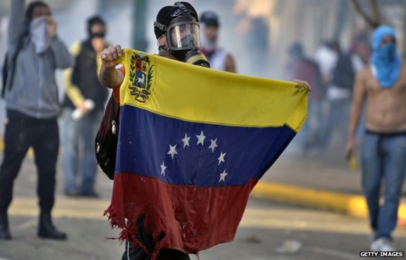 Bbctrending Venezuela Protests And The Virtual Battle Online Bbc News