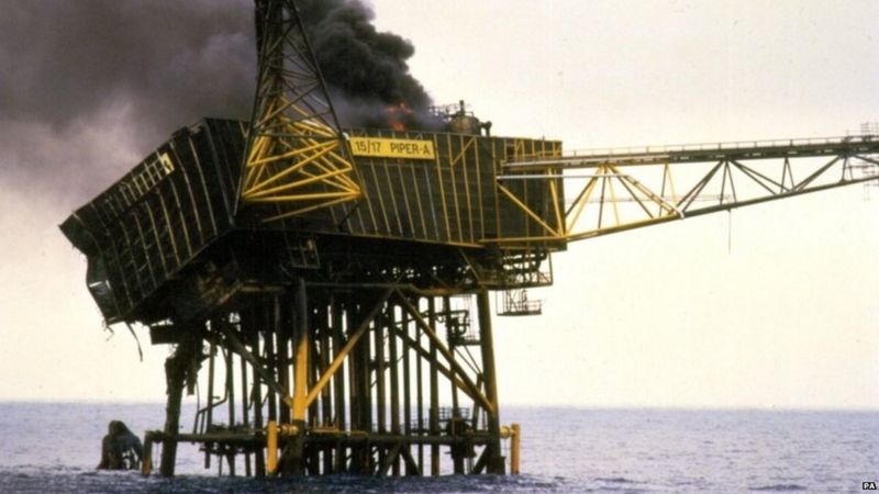 In pictures: North Sea oil and gas - BBC News