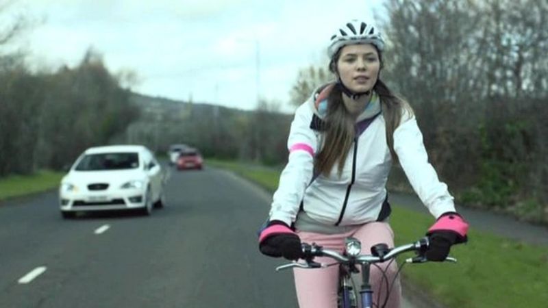 Doe Tv Adverts Target Northern Ireland Cyclists Safety Bbc News 