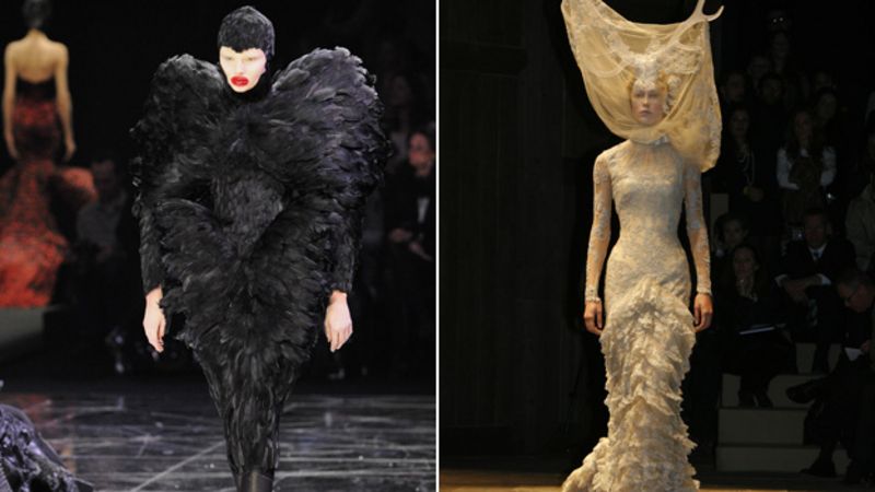 Alexander McQueen exhibition comes to London - BBC News