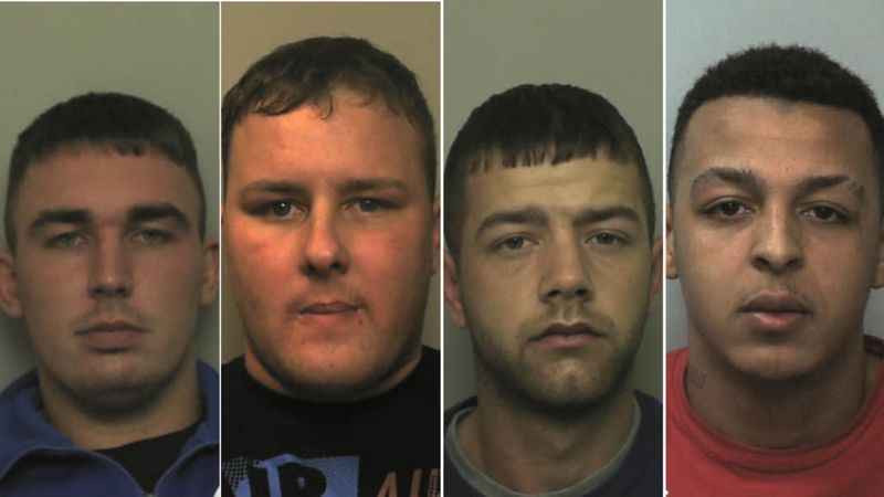 Four men found guilty of #39 revenge #39 shooting in Newport BBC News