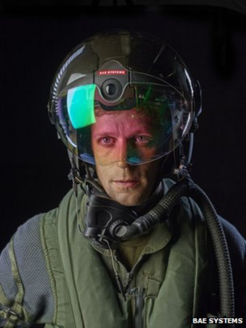 BAE unveils Striker II night vision helmet for fighter pilots BBC News