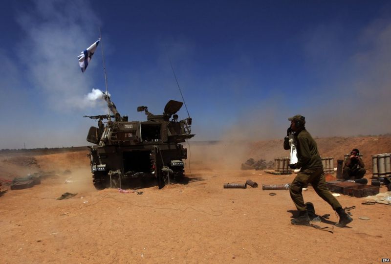 In pictures IsraelHamas ceasefire collapses BBC News