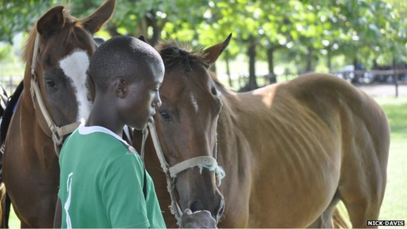 Polo Goes Back To Basics In Jamaica Bbc News